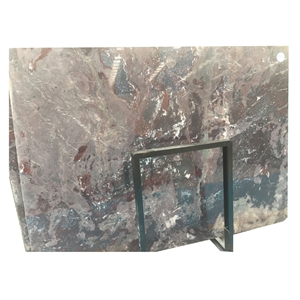 China Northern Spring Purple Marble Slabs
