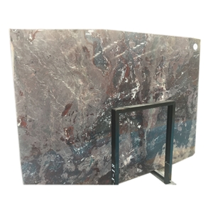China Northern Spring Purple Marble Tiles