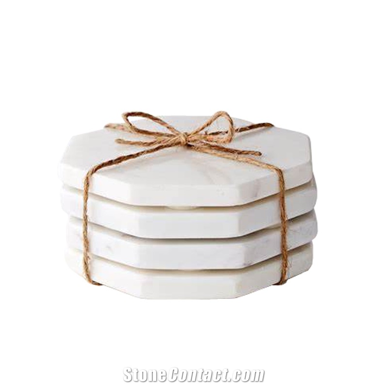 Factory Price Promotional Marble Coasters