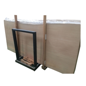 Imported Polished French Red Dragon Beige Marble