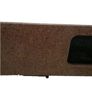 Indian Tropic Brown Kitchen Countertops Customized