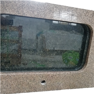 Indian Tropic Brown Kitchen Countertops Customized