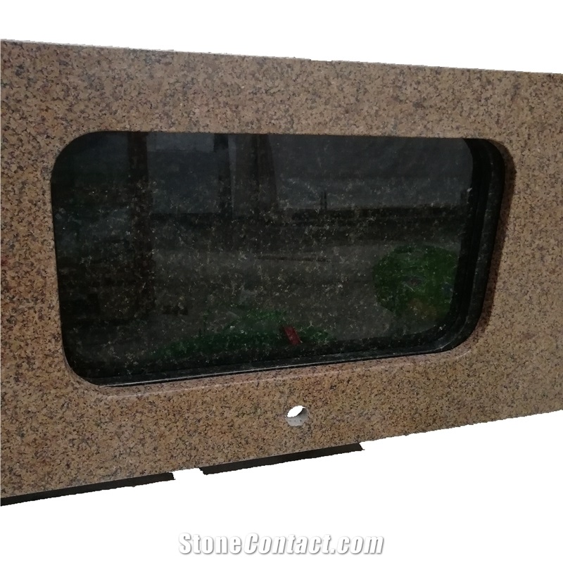 Indian Tropic Brown Kitchen Countertops Customized