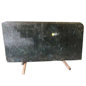 Lemurian Blue Granite Slab with Polished Surface