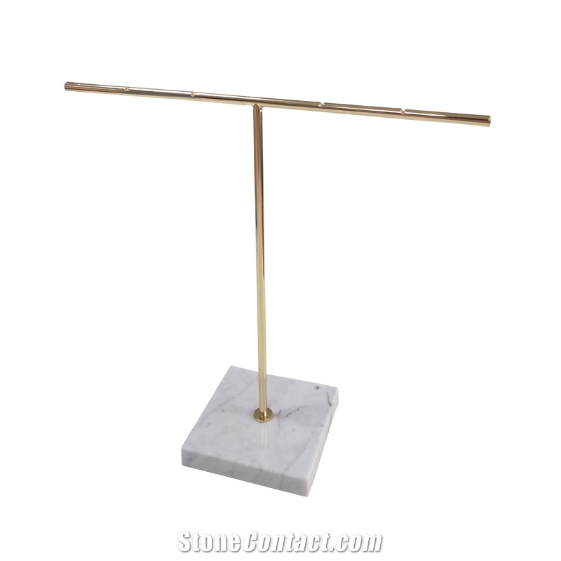New Style Marble Jewellery Stand , Marble Display