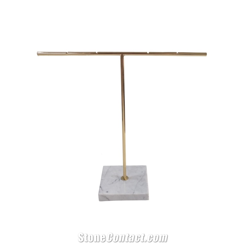 New Style Marble Jewellery Stand , Marble Display