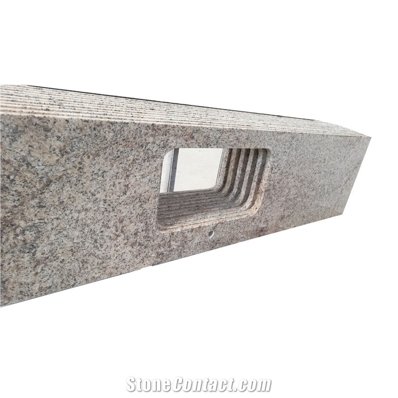 Plantain Yellow Granite Countertop for Bathroom