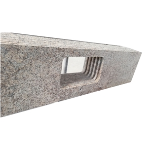 Plantain Yellow Granite Countertop for Bathroom