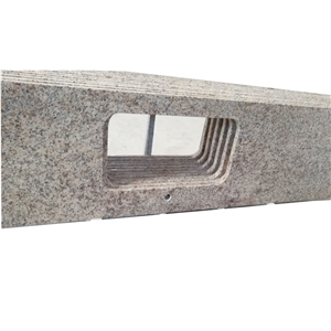 Plantain Yellow Granite Countertop for Bathroom