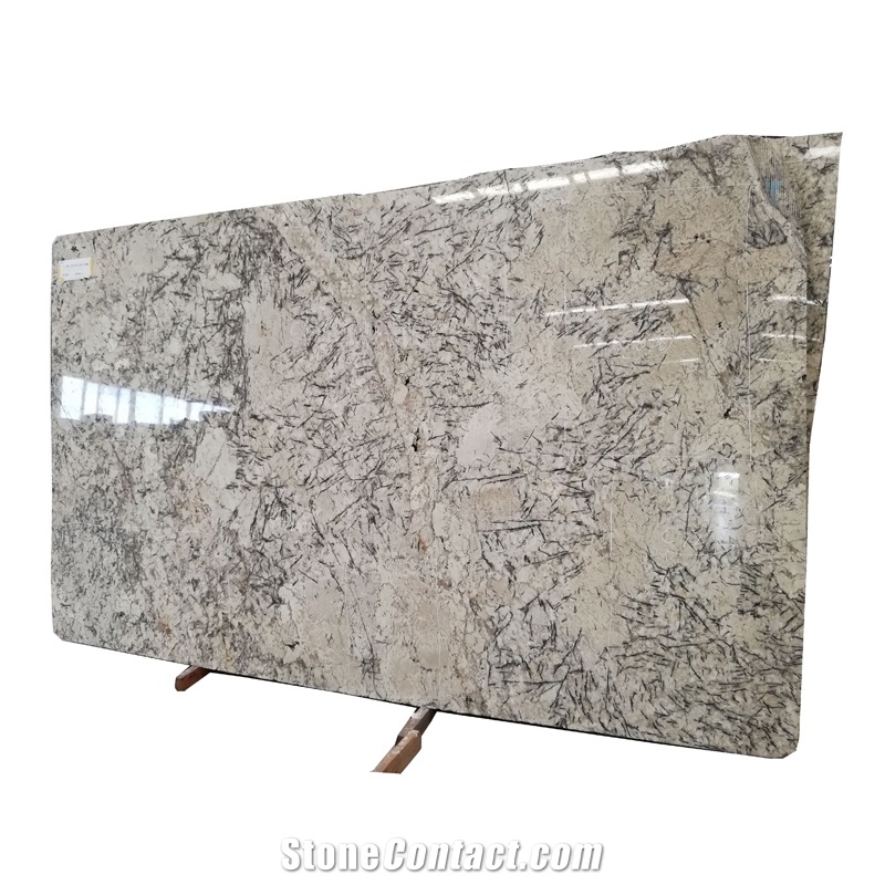 Polished 2cm Brazil Exotic Ice Blue Granite Slab
