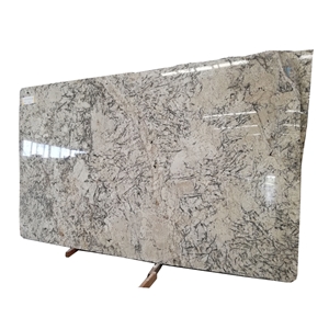 Polished 2cm Brazil Exotic Ice Blue Granite Slab