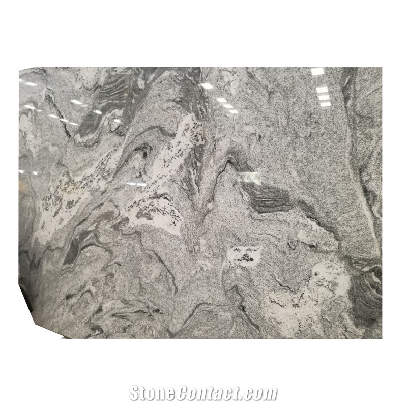 Polished Viscont White Granite Slabs for Bathroom