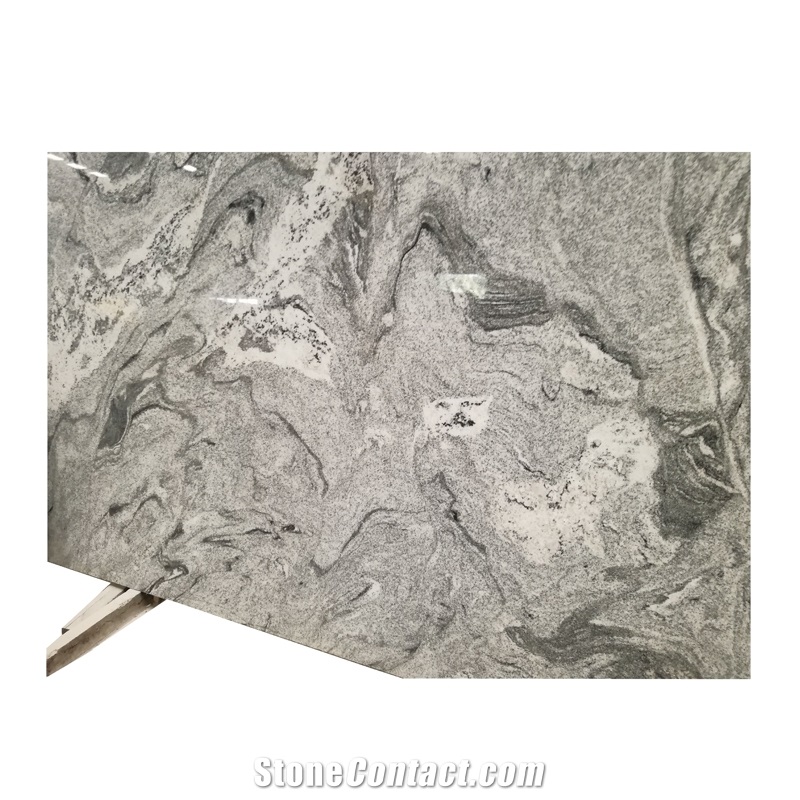 Polished Viscont White Granite Slabs for Bathroom