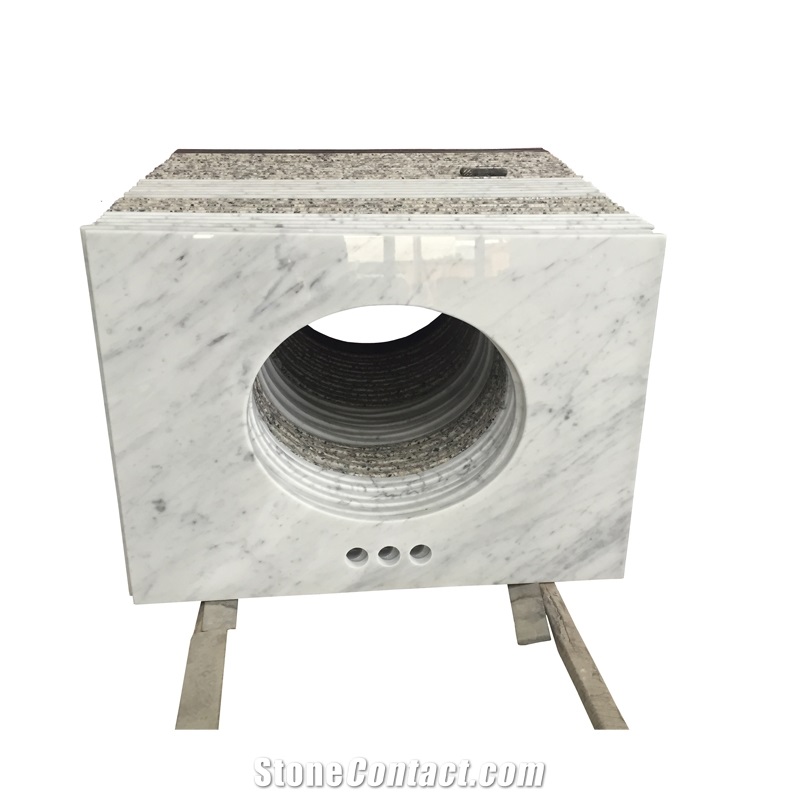 Wholesale Marble Carrara White Vanity Counter Tops