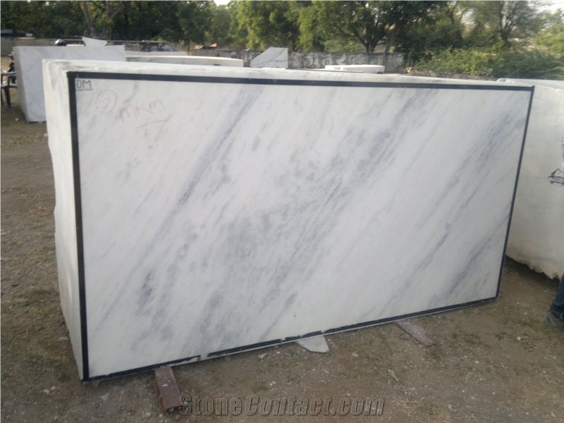 Agaria White Marble Slabs