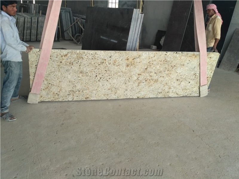 Colonial Gold Granite Slabs