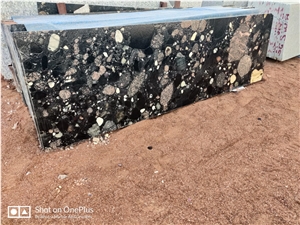 Indian Black Coin Granite