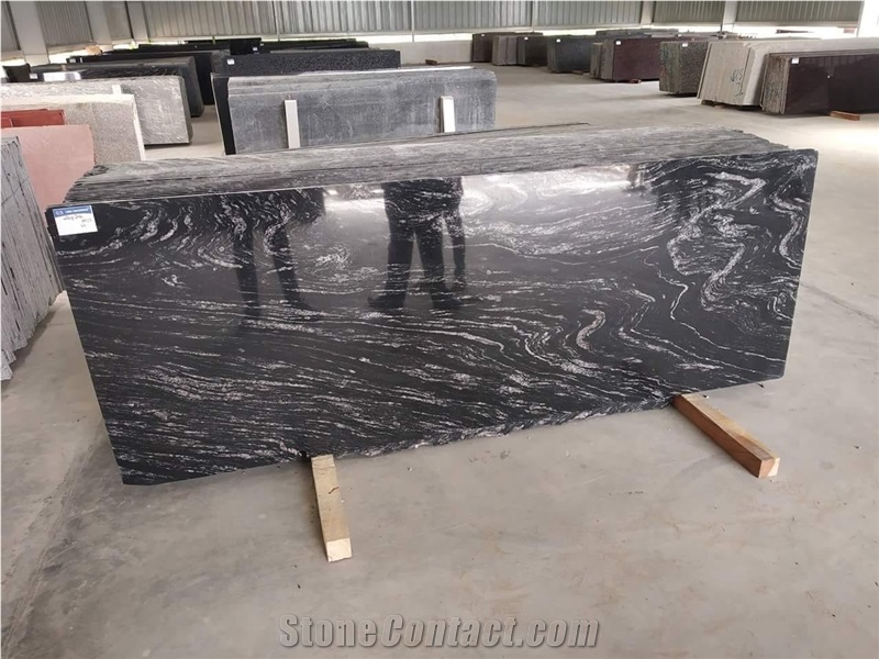Indian India Silver Waves Granite