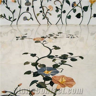 Inlaid Marble Stone Interior Furniture