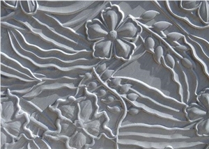 Mint White Sandstone Cnc Wall Panels