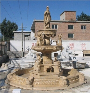 Moon White Marble Fountain