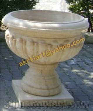 Sandstone Flower Pot