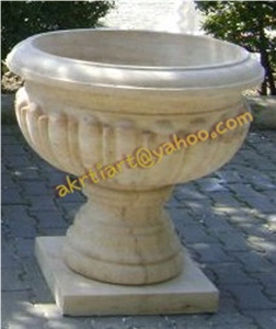 Sandstone Flower Pot