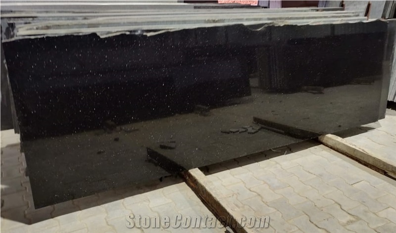 Star Galaxy Black Granite Slabs & Tiles