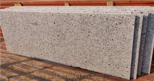 White Galaxy Granite Slabs
