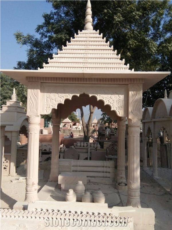 White Marble Gazebo