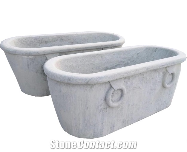 Natural Marble Stone Customized Bathtub