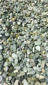 Polished Green Jade Pebble Stone