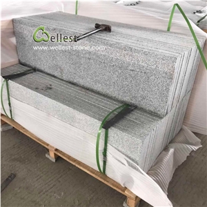 Cheap Grey Granite Bullnose Stairs Treads Risers