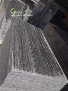 G302 Nero Grey Santiago Granite Paving Slabs
