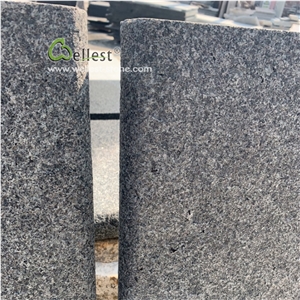 New G684 Black Granite Bullnose Stair Step