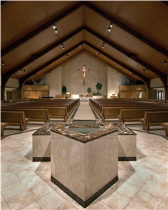 Dark Emperador Holly Cross Church Design Project Dark Emperador Holly Cross Church Design Project