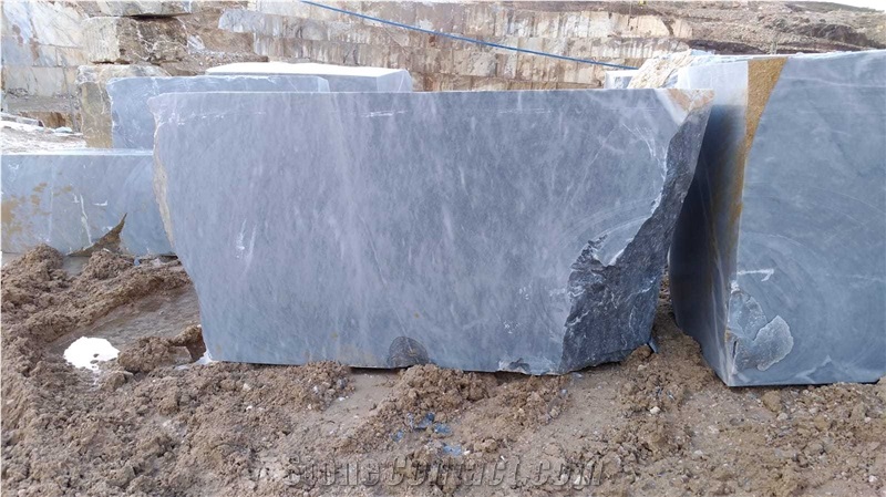 Afyon Grey Marble Blocks