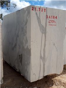 Portuguese Calacatta Marble Blocks