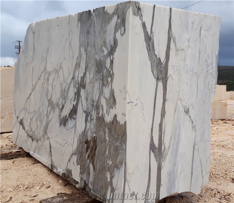 Portuguese Calacatta Marble Blocks