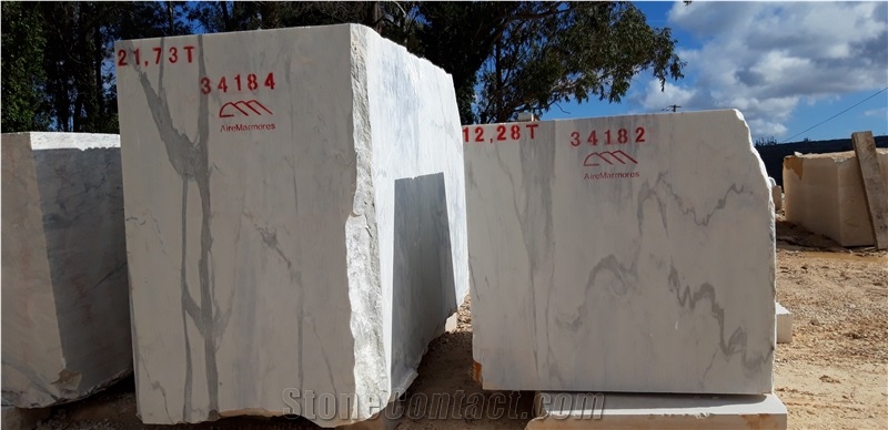 Portuguese Calacatta Marble Blocks