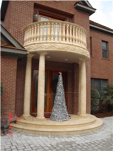 Carved Roman Columns
