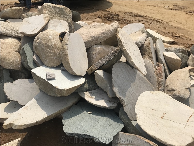 River Pebble Stone Panel Wall Cladding Decor