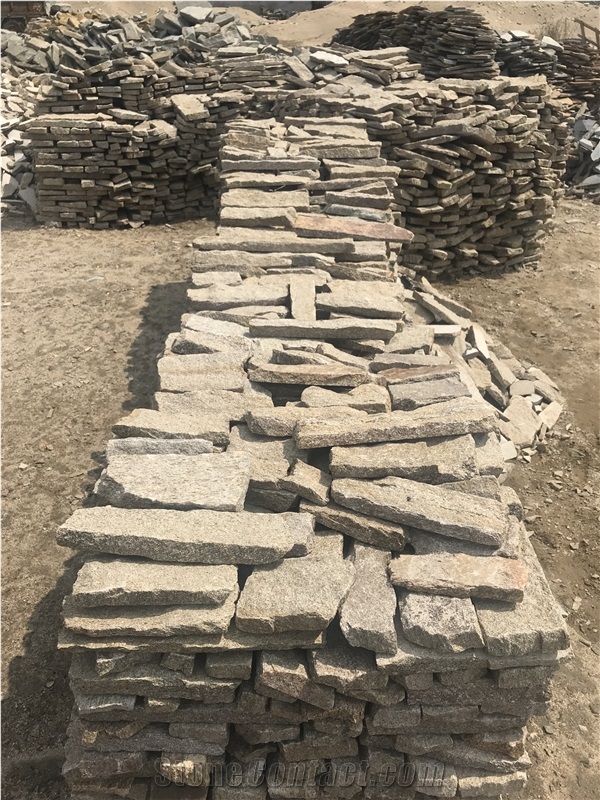 Tiger Skin Dry Loose Stone Wall Cladding Split