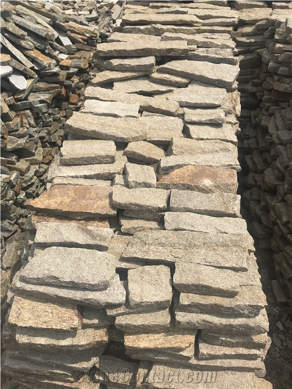 Tiger Skin Dry Loose Stone Wall Cladding Split