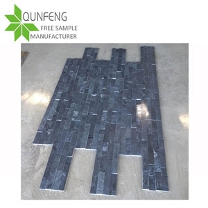 China Black Split Slate Split Face Culture Stone