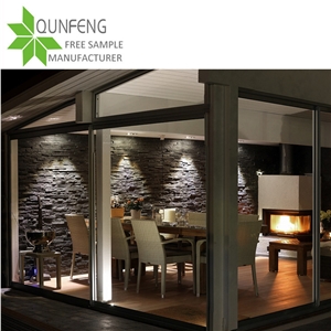 China Ledgestone Veneer Panel Slate Wall Covering