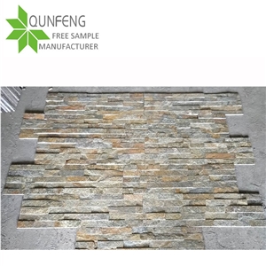 China Quartzite Panel Split Face Culture Stone