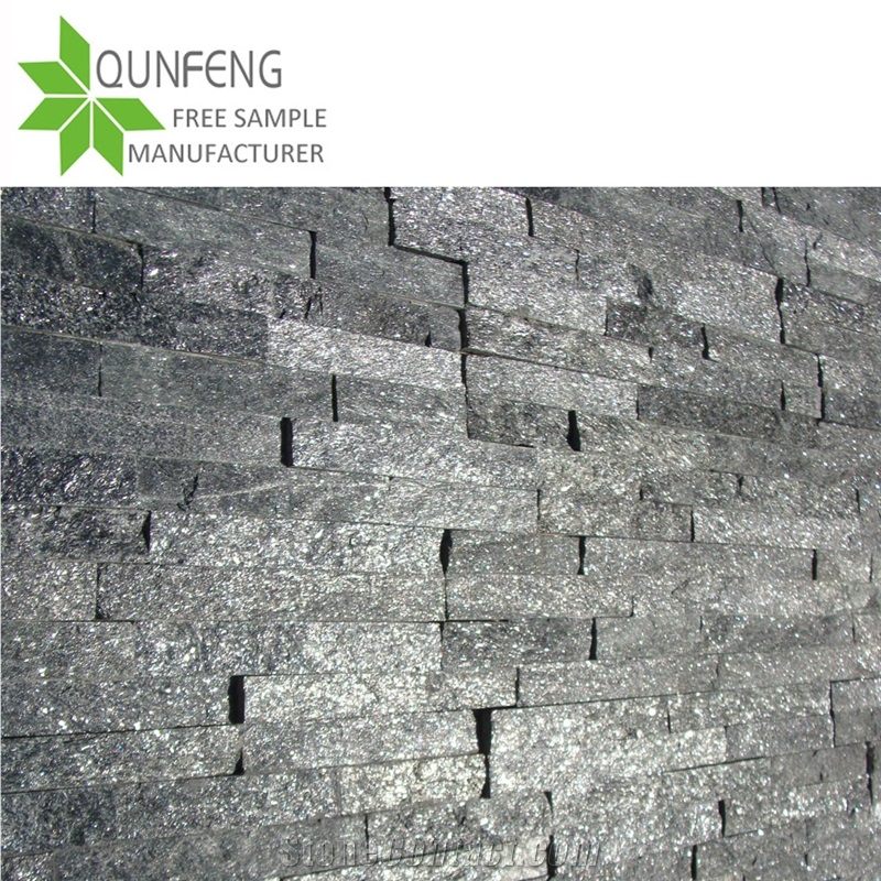 China Wall Cladding Quartzite Stacked Stone Veneer