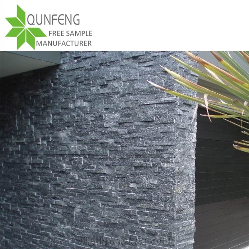 China Wall Cladding Quartzite Stacked Stone Veneer