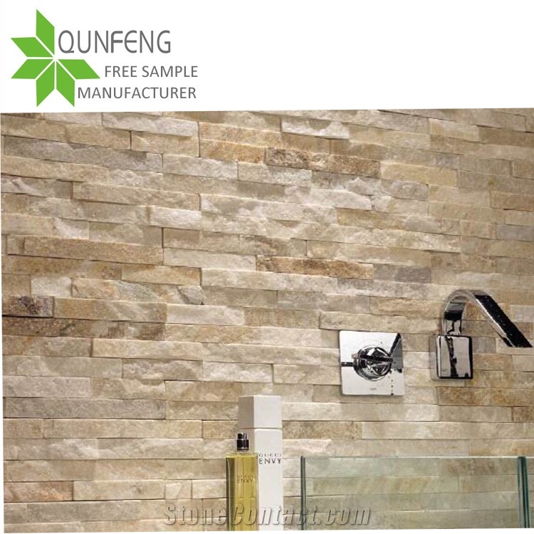 Cladding Quartzite Ledgestone Veneer Stacked Stone